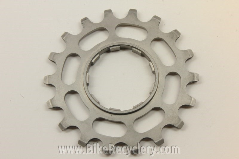 Chris King Stainless Steel Cog: Single speed 18t MINT