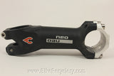 Vintage Cinelli Neo Threadless Stem: 100mm x 31.8mm, Black, Ti Bolts, 1990's?