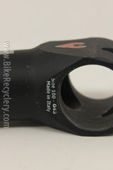 Vintage Cinelli Neo Threadless Stem: 100mm x 31.8mm, Black, Ti Bolts, 1990's?