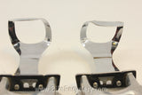 Vintage Specialized Track Pedals (MKS) w/ Christophe Mini Toe Clips (L?)
