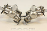 Vintage Specialized Track Pedals (MKS) w/ Christophe Mini Toe Clips (L?)