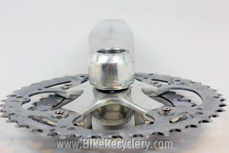 Vintage Specialized Strongarm Crankset: 175mm, 4 Bolt 104/64mm, Silver Polished