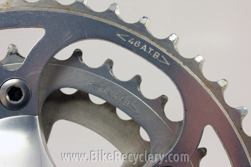Campagnolo Euclid M040 / Centaur O.R. MTB Crankset: Triple, 175mm, 110/74mm, 46/36/30t