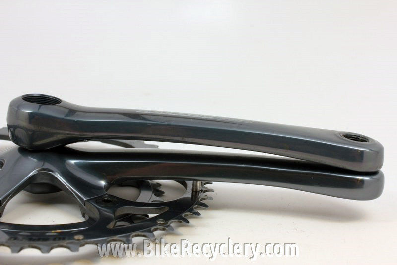 Campagnolo Centaur CT Compact Crankset: 10 Speed, 175mm, 48/34mm Century Grey