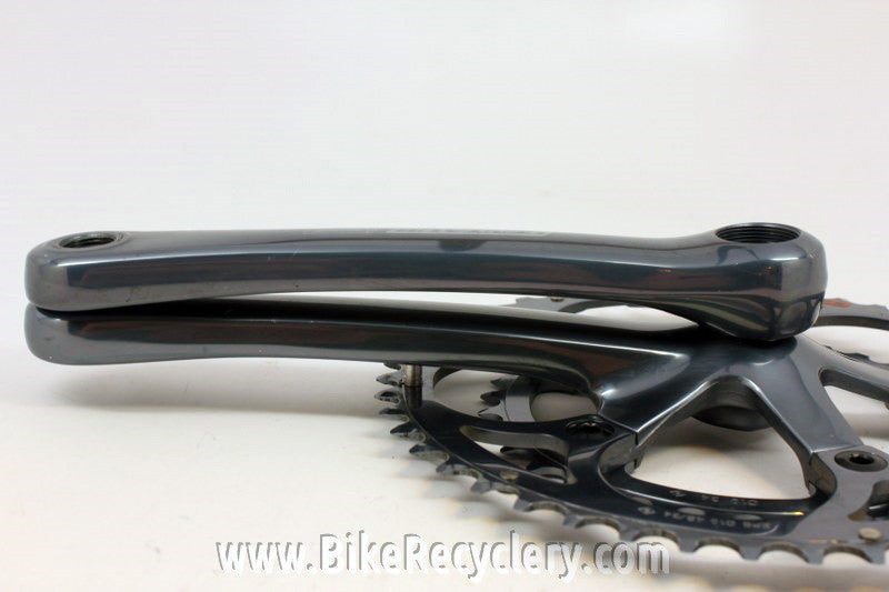 Campagnolo Centaur CT Compact Crankset: 10 Speed, 175mm, 48/34mm Century Grey