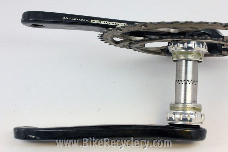 Campagnolo Record CT Compact Carbon Crankset: 10 Speed Ultra Torque, 175mm, 50/34mm, w/BB