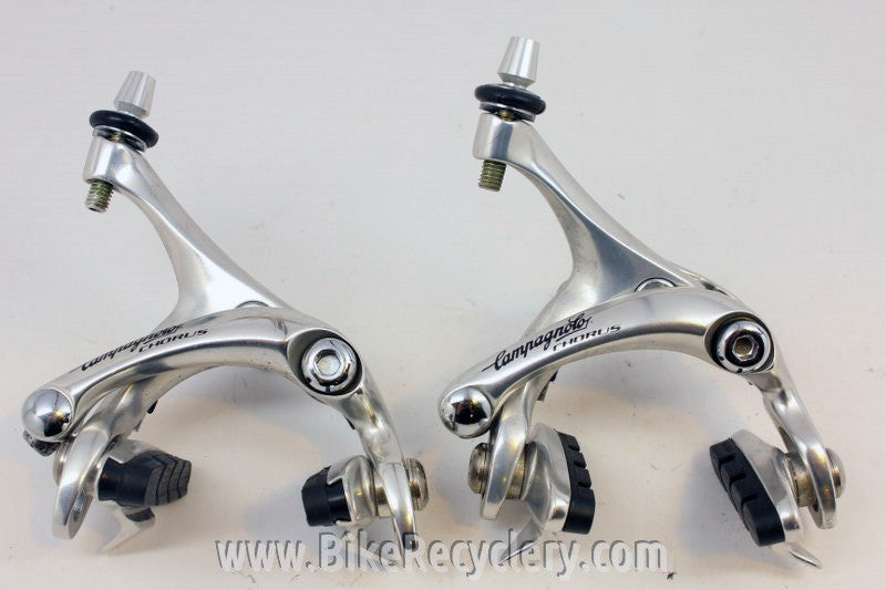 Vintage Campagnolo Chorus Dual Pivot Brakeset: Silver, From 9-Speed Gruppo