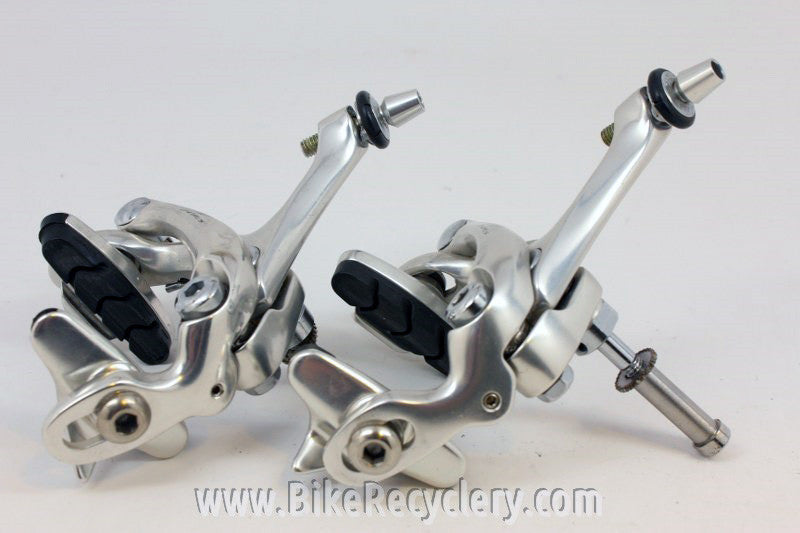 Vintage Campagnolo Chorus Dual Pivot Brakeset: Silver, From 9-Speed Gruppo