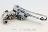 Campagnolo Record 10 Speed Front Derailleur: Braze-on, Alloy, Silver