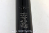 Thomson Elite Seatpost: 31.8mm Black Near Mint