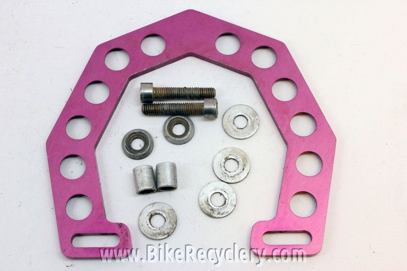 B2 Brake Arch Brace: 3DV Purple, 1990's CNC