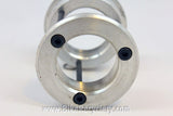 Bottom Bracket Adapter: BMX American to Threaded Euro, Silver