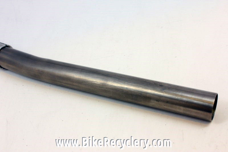 Cook Brother's Sushi Bars Titanium Handlebar: 1990's, 22.2/25.4mm, BEYOND RARE!!!