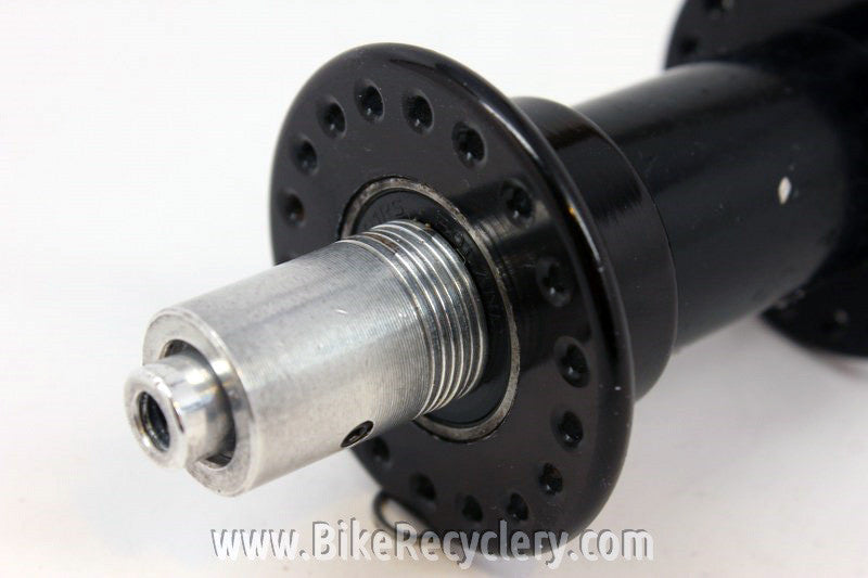Bullseye Rear Hub: Freewheel, 135mm, 36H, Black