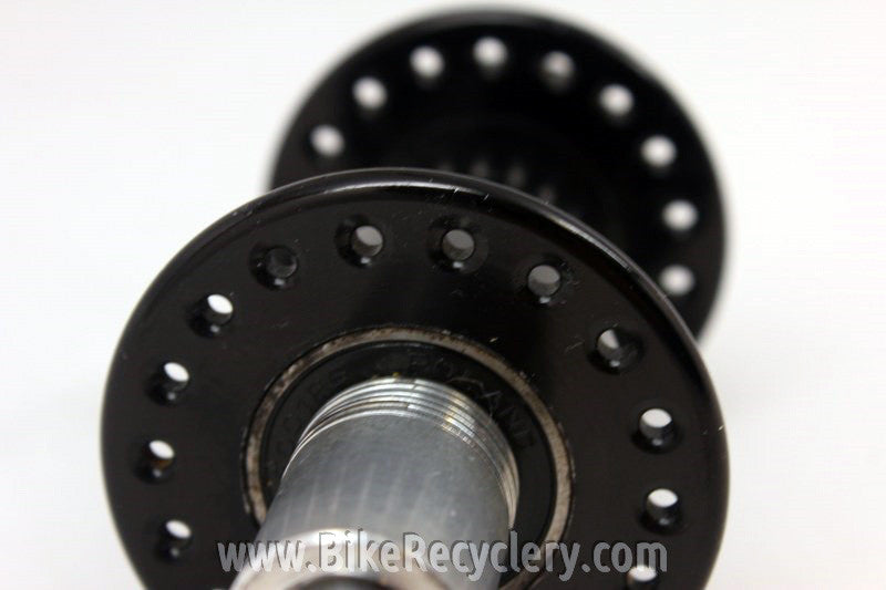 Bullseye Rear Hub: Freewheel, 135mm, 36H, Black