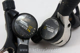 Retro Shimano Deore XT Thumb Shifters: 5/6/7 speed, SL-M730/M732
