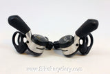 Retro Shimano Deore XT Thumb Shifters: 5/6/7 speed, SL-M730/M732