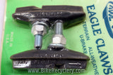 NOS/NIB Kool Stop Eagle Claws Threaded Cantilever Brake Pads: Black (pair)