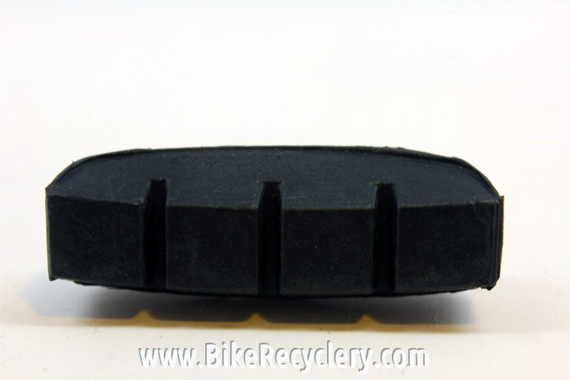 NOS Vintage Cantilever Brake Pads: Large Block, Black, 1990's (pair)