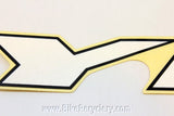Vintage YETI Downtube Decal: ~11.5" x 1 1/4"
