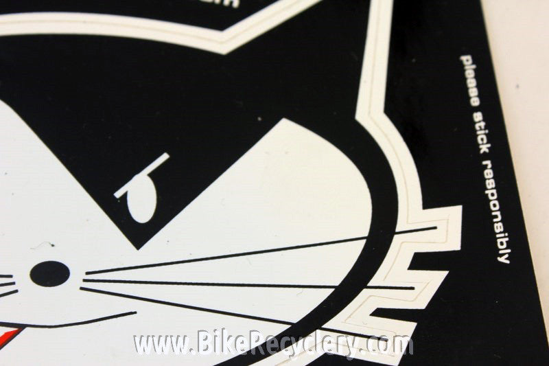 Vanderkitten Sticker: Clothing for Women Who Kick Ass! Large 6x4"