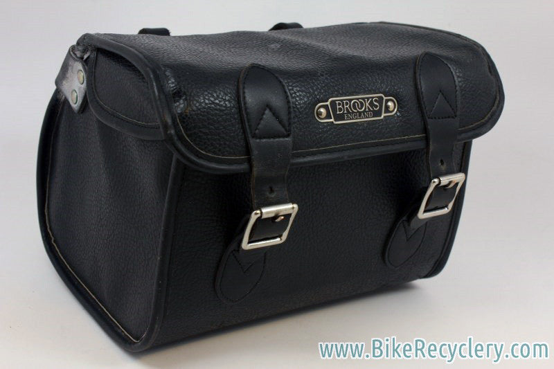 Vintage Brooks Millbrook Leather Handlebar / Saddle Hold-all Bag