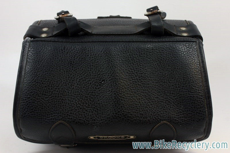 Vintage Brooks Millbrook Leather Handlebar / Saddle Hold-all Bag