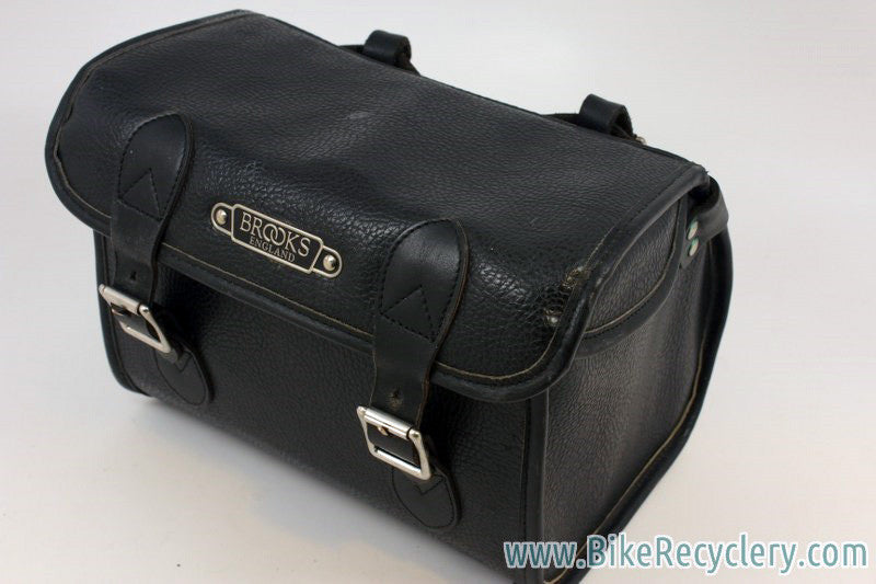 Vintage Brooks Millbrook Leather Handlebar / Saddle Hold-all Bag