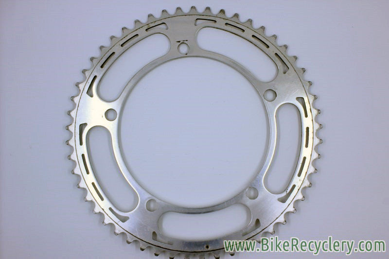 De Rosa Pantographed Campagnolo Nuovo Record Chainring: 53t x 144mm, Gold Heart