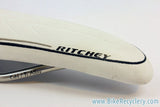 Ritchey WCS Saddle: Streem? Prototype/Sample, White, Ti Rails MINT-Take Off