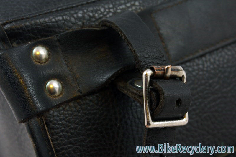 Vintage Brooks Millbrook Leather Handlebar / Saddle Hold-all Bag