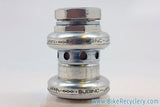 Sugino Super Mighty Headset: Alloy, Drilled, 1" Threaded, Silver, ABSURDLY RARE