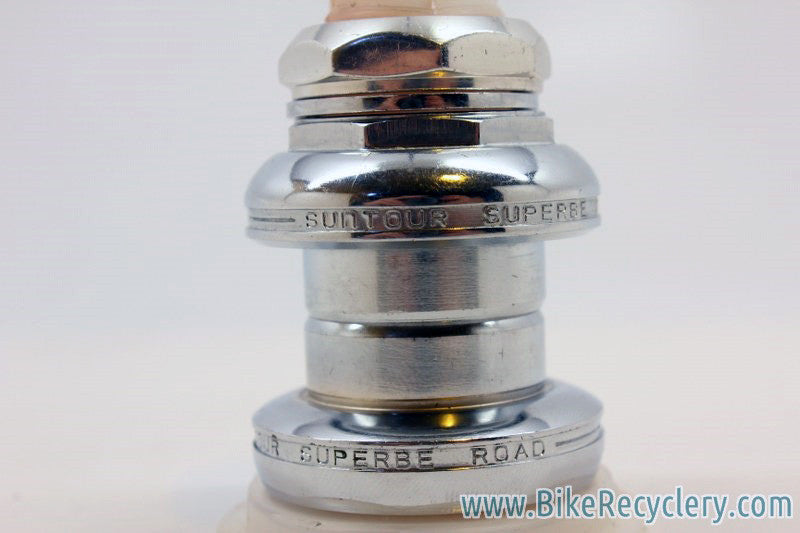 1st Gen Suntour Superbe Headset: HS-100, Road, Silver MINT Take-Off