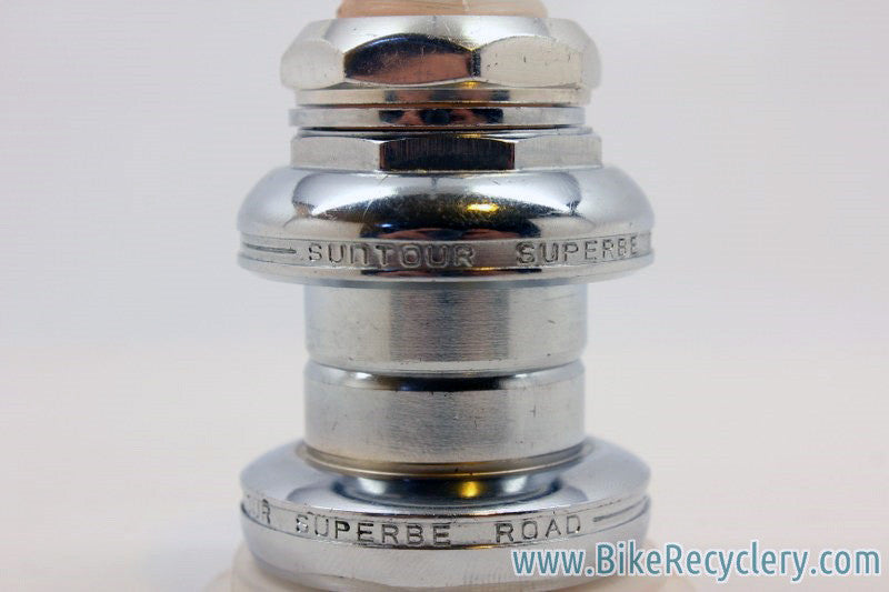 1st Gen Suntour Superbe Headset: HS-100, Road, Silver MINT Take-Off