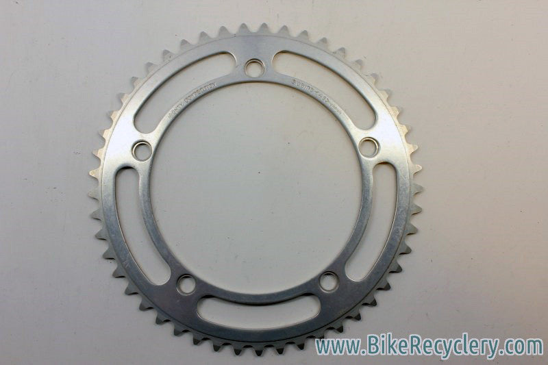 Sugino Mighty Competition Chainring: 49T,144 BCD Mint, Take-off/