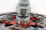 Vintage FSA Afterburner Crankset: Forged & CNC, Silver/Red, 175mm, XTR Rings 48/38/24t, 110/74mm RARE!