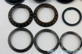 Paramount Stronglight A9 Headset: Needle Bearing, Alloy, 1980's Black English Threads