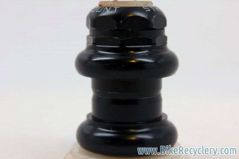 Paramount Stronglight A9 Headset: Needle Bearing, Alloy, 1980's Black English Threads