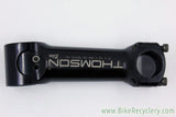 Thomson Elite X4 Stem: Black 130mm x 26.0mm, 5 degree