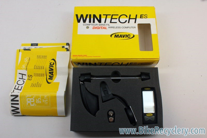 NEW Mavic Wintec ES Wireless Computer w/ Cadence