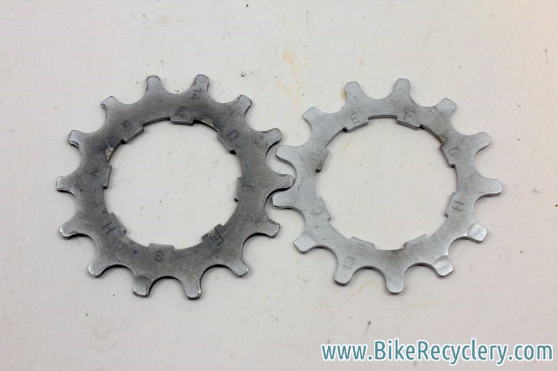 Campagnolo CS-8AL ALLOY 8 Speed Cassette & Spare Cogs: 13-23t, 115g, RARE!