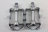 Early 1960's Campagnolo Record Pedals w/ Strap Loop: #1037, Near MINT