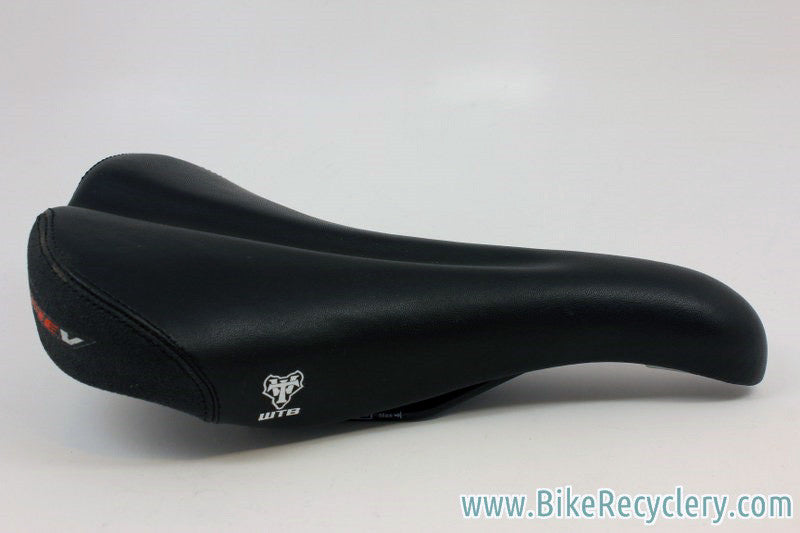 WTB Pure-V Bicycle Saddle: Black, Relief Channel NEW