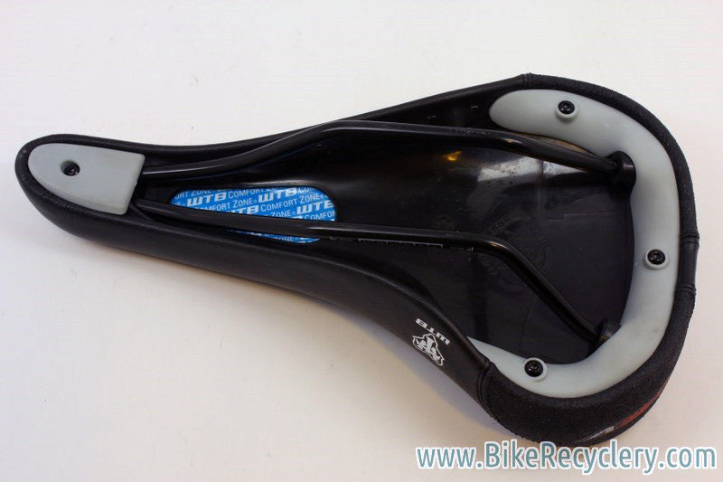 WTB Pure-V Bicycle Saddle: Black, Relief Channel NEW