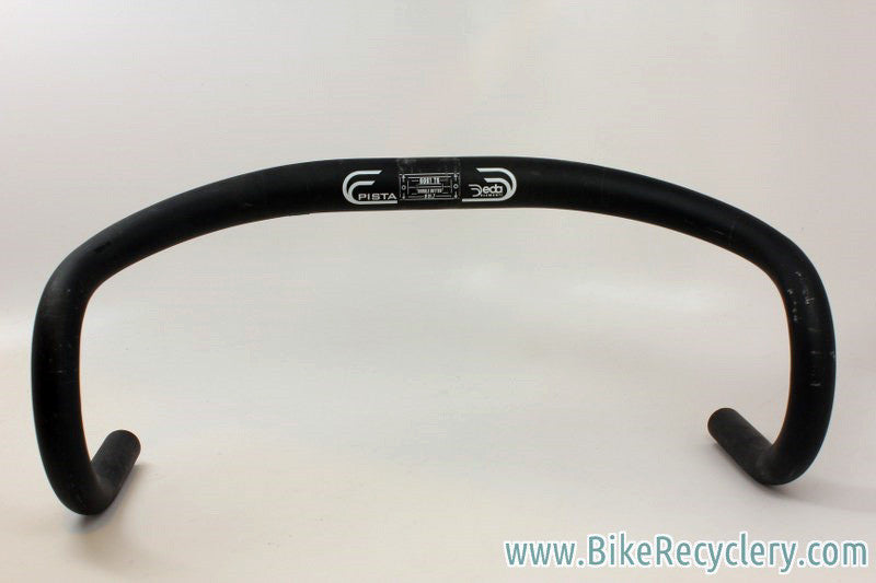 Deda Pista Handlebars: 40cm x 31.8mm, Black
