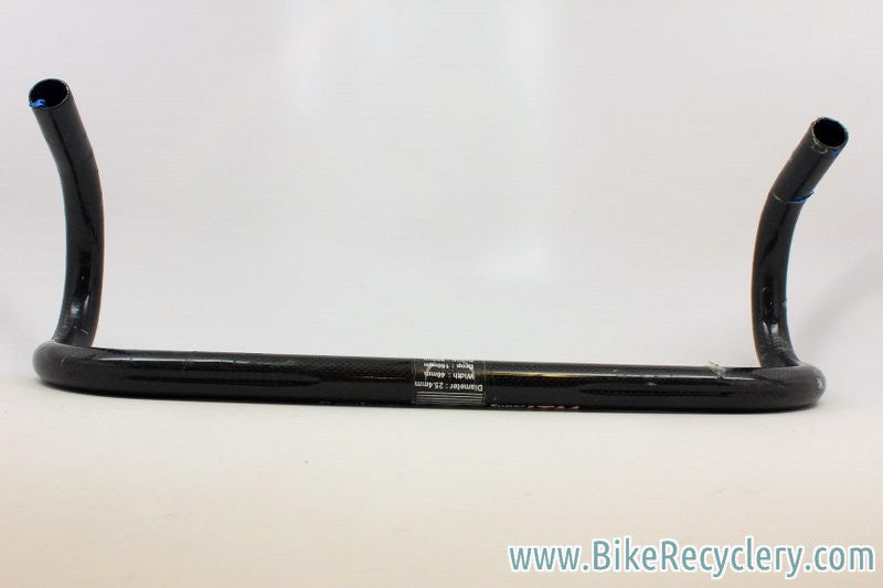 ITM Super Over Millenium Carbon Handlebars: 46mm x 25.4mm, Black