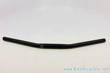 Vintage Bontrager Big Sweep Flat Handlebars: 600mm x 25.4mm, Black, NOS Take-Off