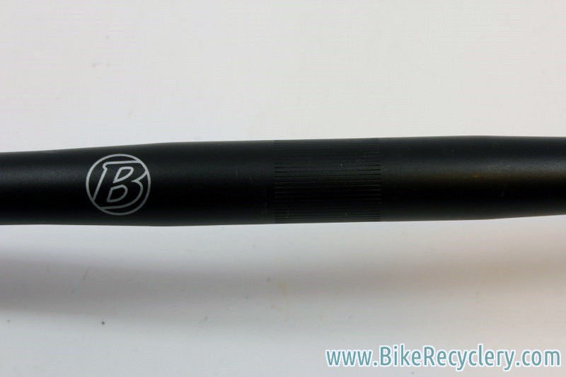 Vintage Bontrager Big Sweep Flat Handlebars: 600mm x 25.4mm, Black, NOS Take-Off