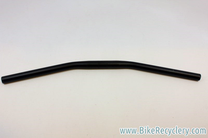 Vintage Bontrager Big Sweep Flat Handlebars: 600mm x 25.4mm, Black, NOS Take-Off