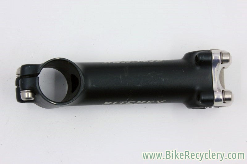 Ritchey WCS Threadless Stem: 110mm x 25.4mm, 1 1/8" Big Drop/Rise, Black/Silver